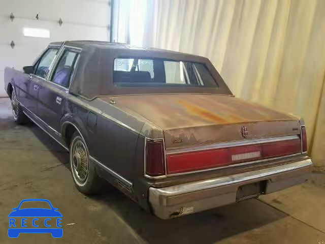 1985 LINCOLN TOWN CAR 1LNBP96F3FY735081 image 2