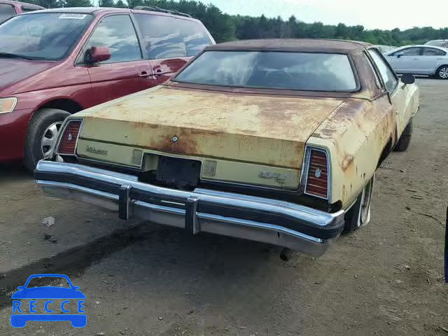 1974 CHEVROLET MONTECARLO 1H57H4B570845 Bild 3