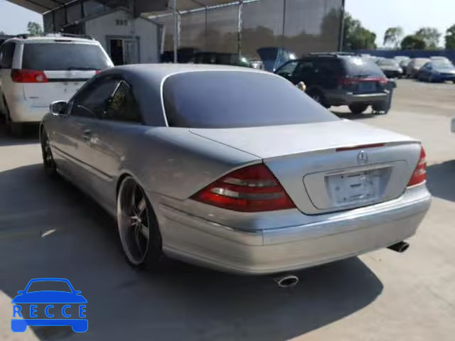 2002 MERCEDES-BENZ CL 500 WDBPJ75J42A029261 зображення 2