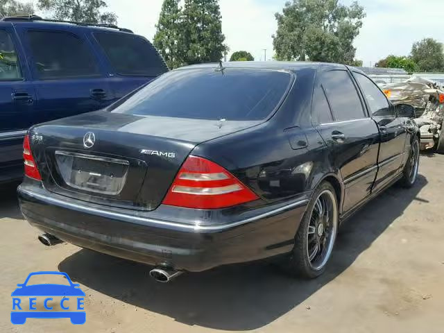 2002 MERCEDES-BENZ S 55 AMG WDBNG73J92A262108 зображення 3