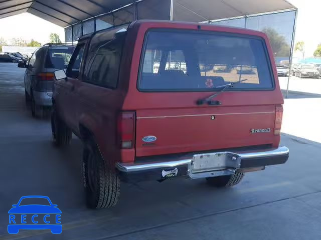 1987 FORD BRONCO II 1FMCU12T6HUA49881 image 2