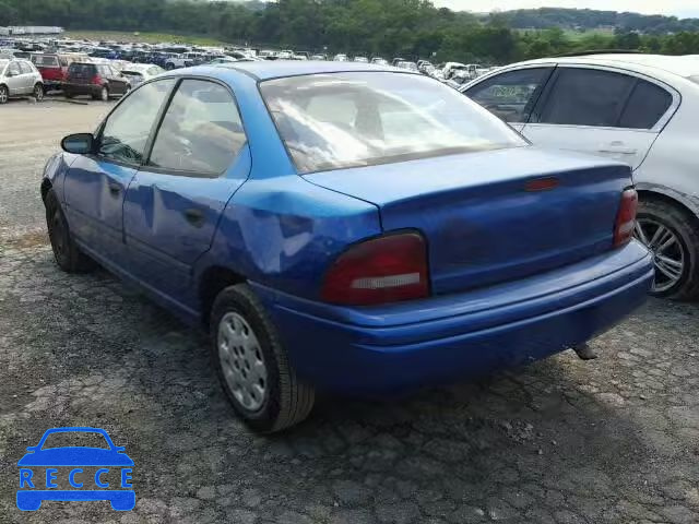 1997 DODGE NEON HIGHL 3B3ES47C4VT575723 зображення 2