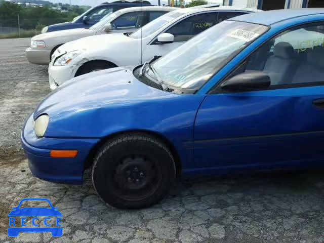 1997 DODGE NEON HIGHL 3B3ES47C4VT575723 зображення 8