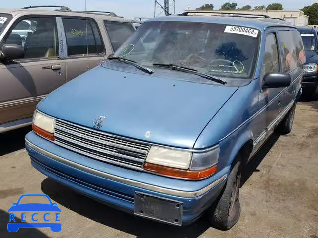 1993 PLYMOUTH VOYAGER SE 2P4GH45R9PR170942 зображення 1