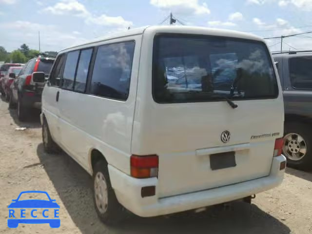 1999 VOLKSWAGEN EUROVAN GL WV2KH2701XH080473 image 2