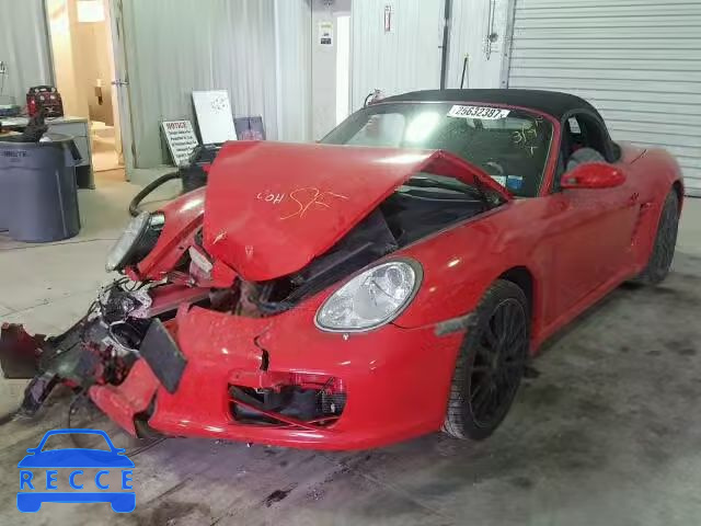 2007 PORSCHE BOXSTER WP0CA29867U712482 image 1