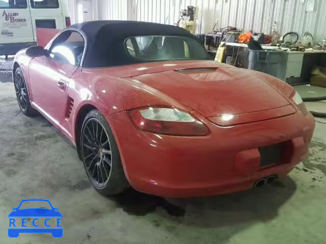 2007 PORSCHE BOXSTER WP0CA29867U712482 image 2