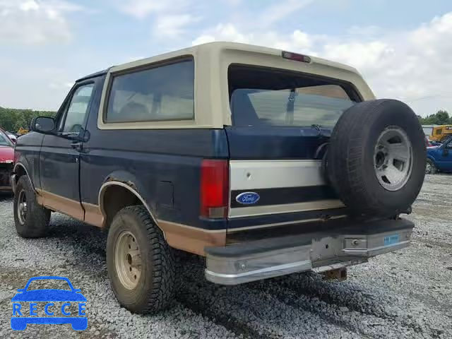 1995 FORD BRONCO U10 1FMEU15H4SLA81094 image 2