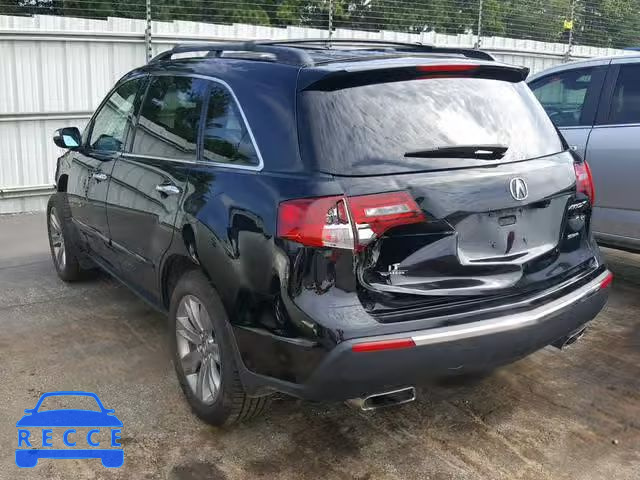 2013 ACURA MDX ADVANC 2HNYD2H63DH511399 зображення 2