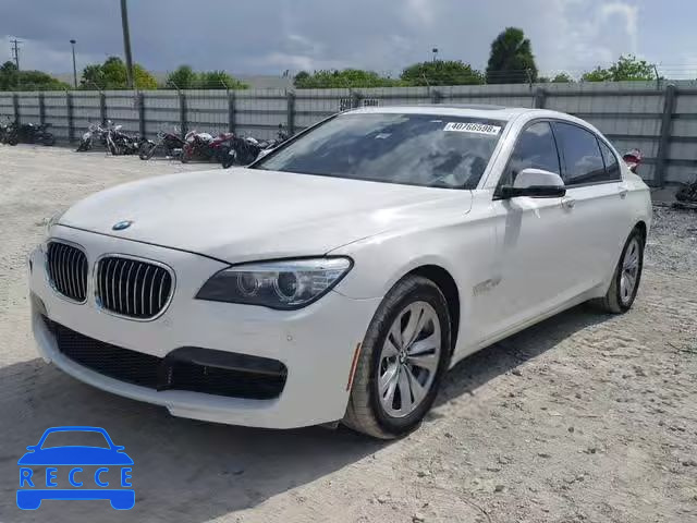 2013 BMW 740 LI WBAYE4C53DD136721 зображення 1