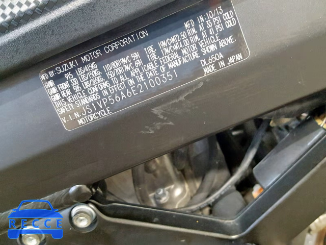 2014 SUZUKI DL650 A JS1VP56A6E2100351 image 19