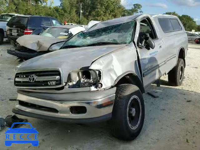 2002 TOYOTA TUNDRA SR5 5TBKT44112S268283 image 1