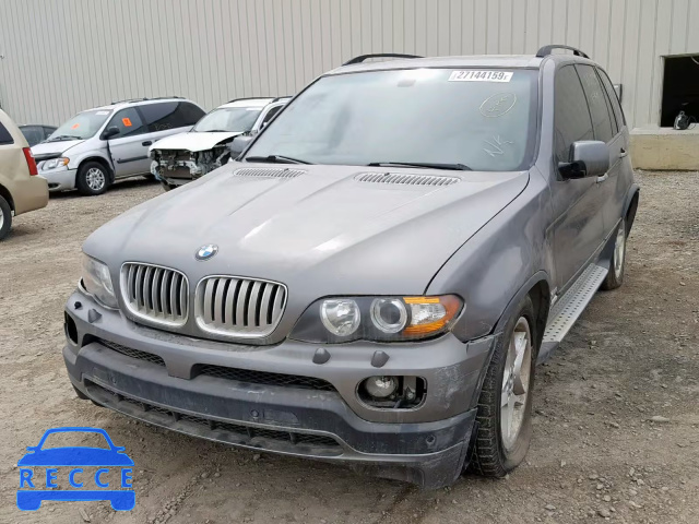 2004 BMW X5 4.8IS 5UXFA935X4LE81870 image 1