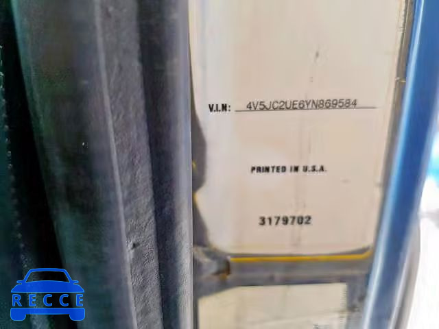 2000 VOLVO CONVENTION 4V5JC2UE6YN869584 image 8