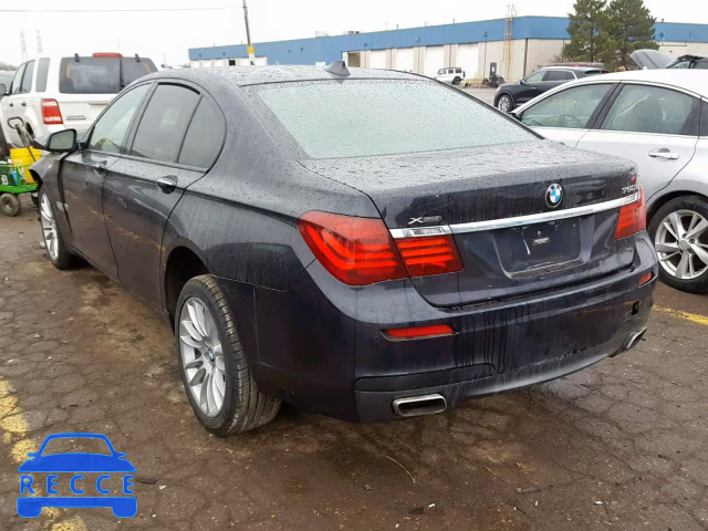 2015 BMW 750 XI WBAYB6C53FD225289 image 2