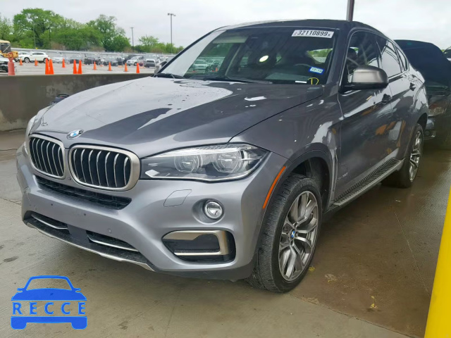 2016 BMW X6 XDRIVE5 5UXKU6C55G0R34039 зображення 1