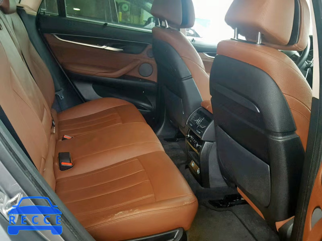 2016 BMW X6 XDRIVE5 5UXKU6C55G0R34039 image 5