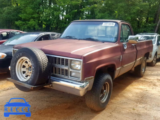 1985 CHEVROLET K10 1GCEK14H5FF335489 Bild 1