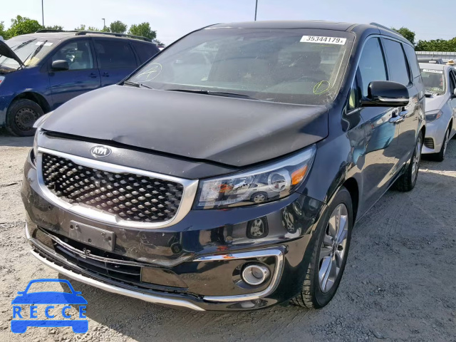 2015 KIA SEDONA SXL KNDME5C1XF6037695 зображення 1