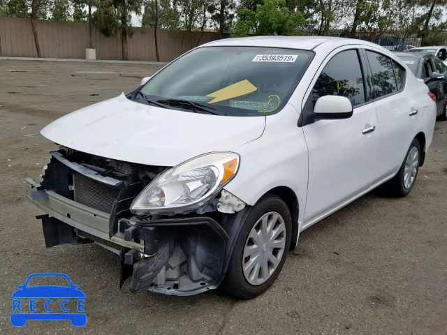 2014 NISSAN VERSA SV 3N1CN7AP1EL816442 зображення 1