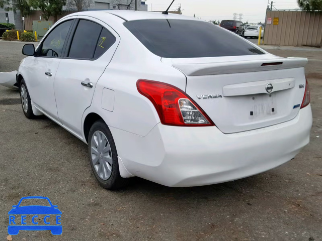 2014 NISSAN VERSA SV 3N1CN7AP1EL816442 image 2