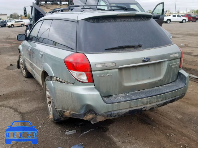 2009 SUBARU OUTBACK 3. 4S4BP85C194318233 image 2