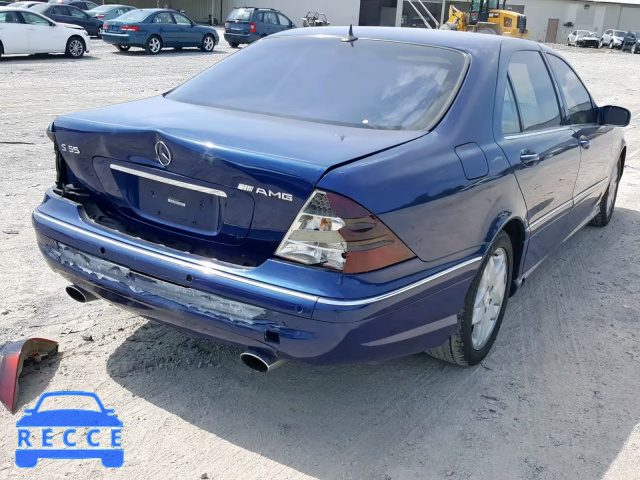 2002 MERCEDES-BENZ S 55 AMG WDBNG73J42A253347 зображення 3