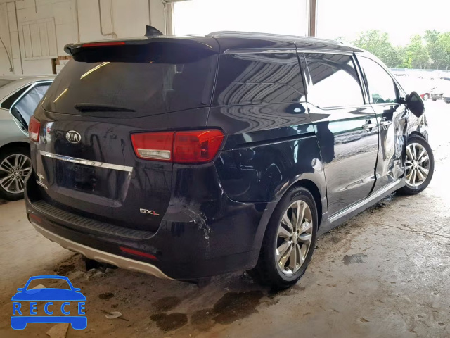 2016 KIA SEDONA SXL KNDME5C13G6185611 зображення 3