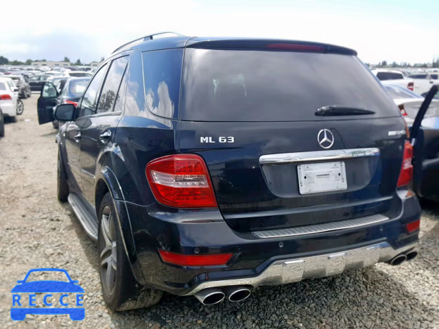 2009 MERCEDES-BENZ ML 63 AMG 4JGBB77E19A478010 Bild 2