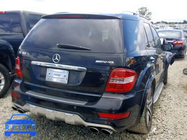 2009 MERCEDES-BENZ ML 63 AMG 4JGBB77E19A478010 зображення 3