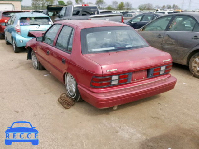 1994 DODGE SHADOW 1B3AP28K0RN183080 image 2