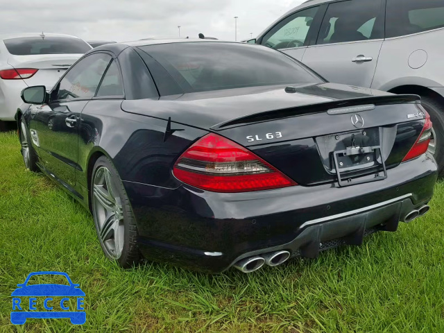 2009 MERCEDES-BENZ SL 63 AMG WDBSK70FX9F146186 image 2