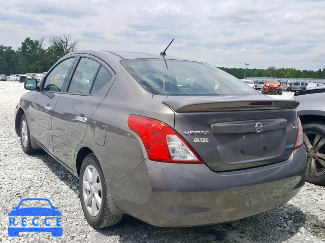 2014 NISSAN VERSA SV 3N1CN7AP3EL867635 image 2