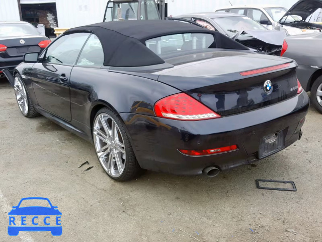 2009 BMW 650 I WBAEB53509CX64542 image 2