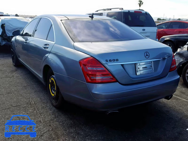 2007 MERCEDES-BENZ S 600 WDDNG76X77A107944 image 2