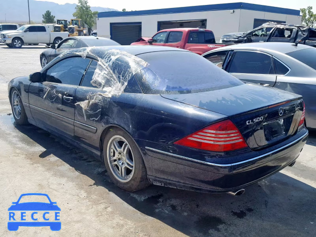 2004 MERCEDES-BENZ CL 500 WDBPJ75J44A040733 зображення 2