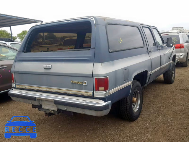 1987 CHEVROLET SUBURBAN V 1GNEV16K9HF105710 image 3