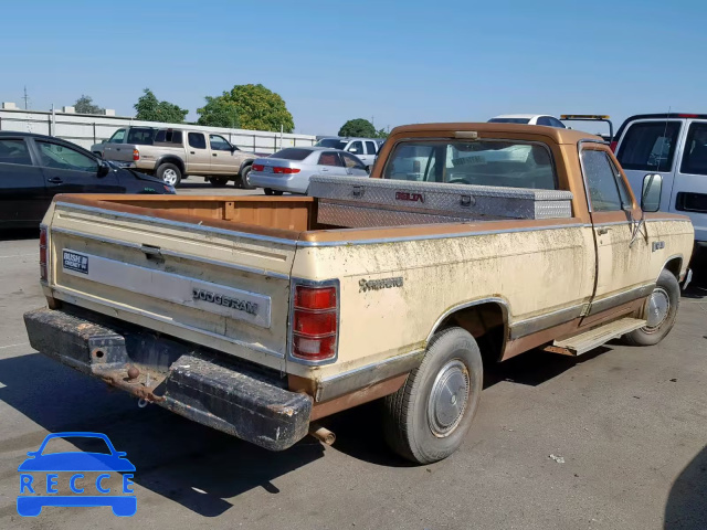 1985 DODGE D-SERIES D 1B7FD14T5FS546542 image 3