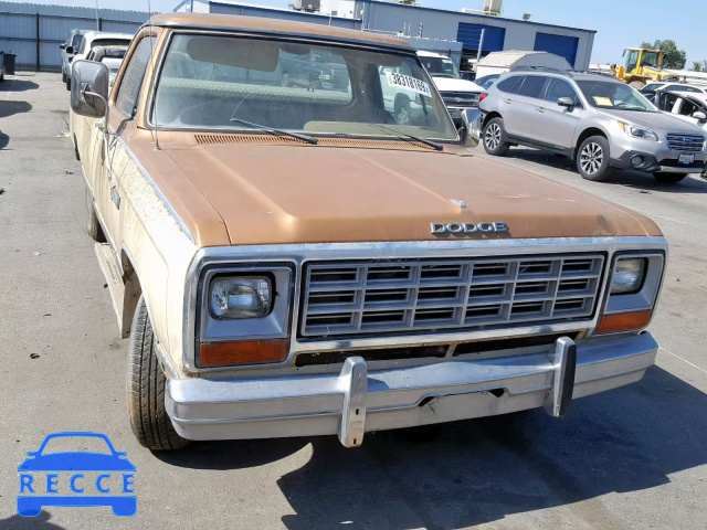 1985 DODGE D-SERIES D 1B7FD14T5FS546542 зображення 8