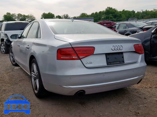 2013 AUDI A8 QUATTRO WAUAGAFD2DN008512 image 2