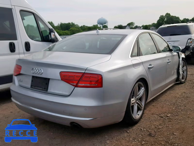 2013 AUDI A8 QUATTRO WAUAGAFD2DN008512 image 3