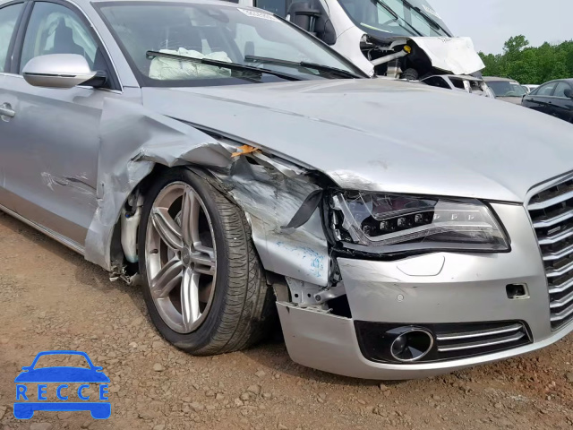 2013 AUDI A8 QUATTRO WAUAGAFD2DN008512 image 8
