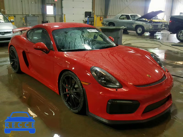 2016 PORSCHE CAYMAN GT4 WP0AC2A86GK192616 Bild 0