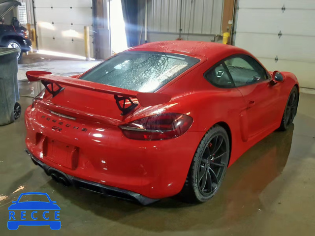 2016 PORSCHE CAYMAN GT4 WP0AC2A86GK192616 image 3