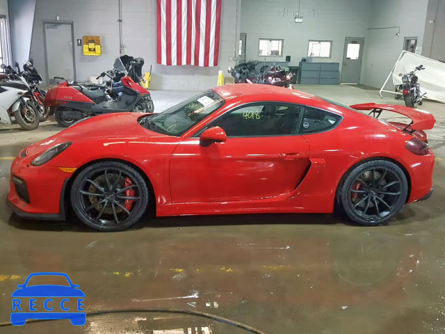 2016 PORSCHE CAYMAN GT4 WP0AC2A86GK192616 image 8