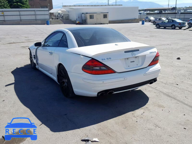 2007 MERCEDES-BENZ SL 55 AMG WDBSK72FX7F119631 image 2