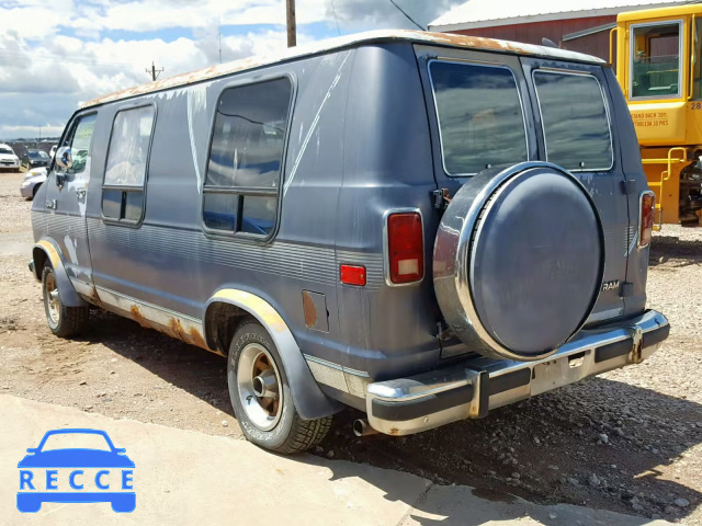 1987 DODGE RAM VAN B2 2B6HB23W0HK236977 Bild 2