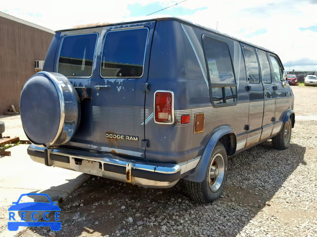 1987 DODGE RAM VAN B2 2B6HB23W0HK236977 Bild 3