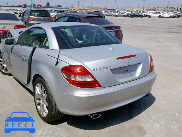 2007 MERCEDES-BENZ SLK 350 WDBWK56F67F162508 image 2