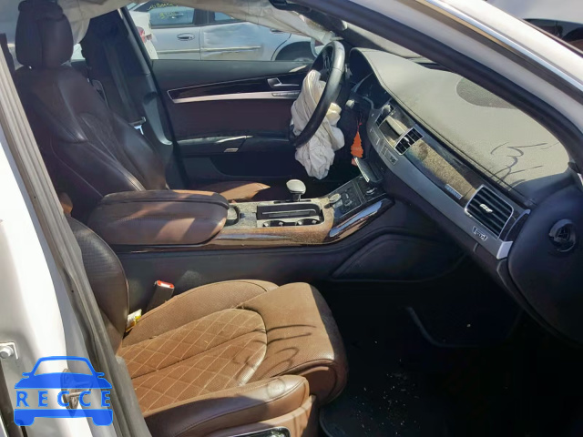2013 AUDI A8 QUATTRO WAUAGAFD0DN003230 image 4